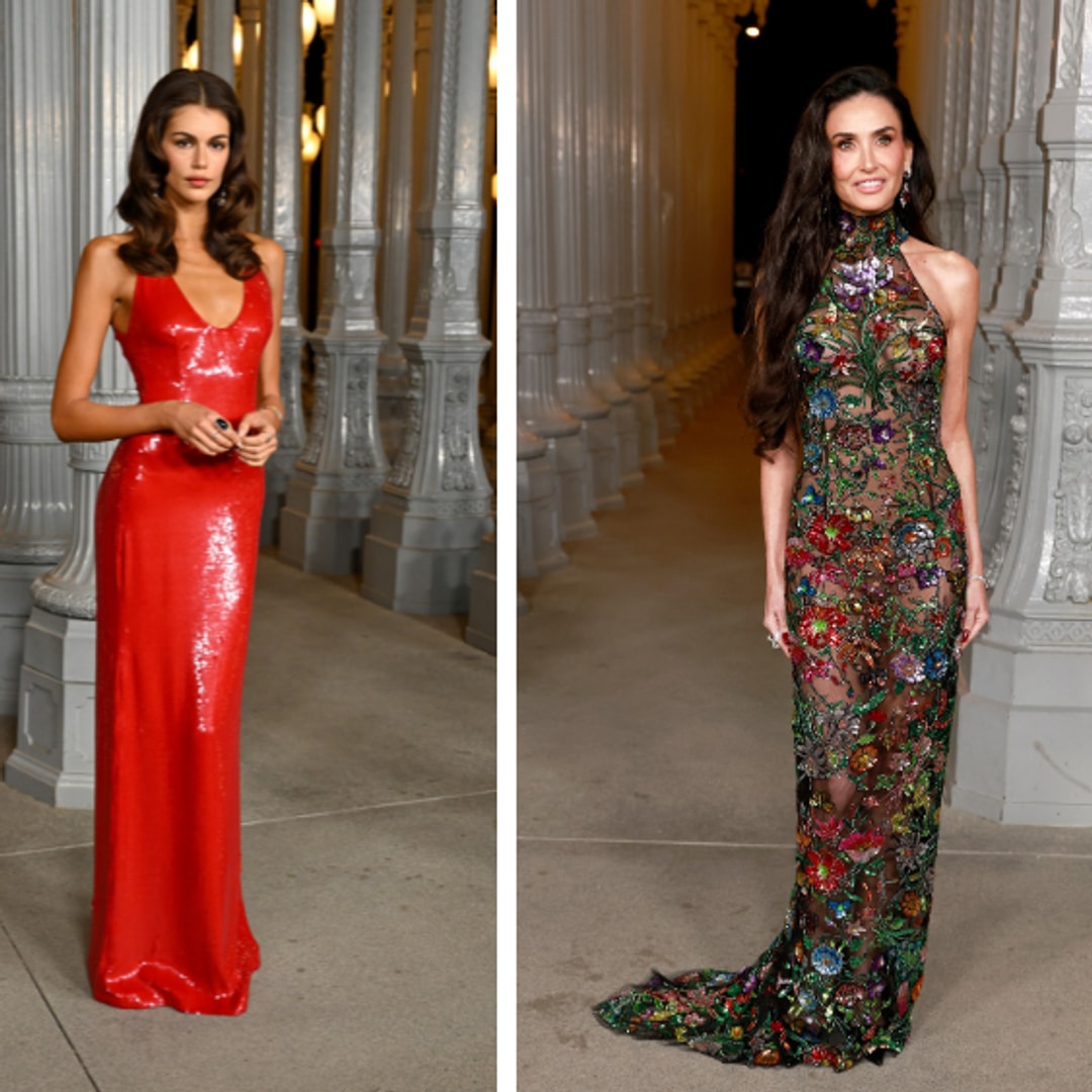 Demi Moore, Kaia Gerber and Cindy Crawford lead the best dressed at the LACMA Gala