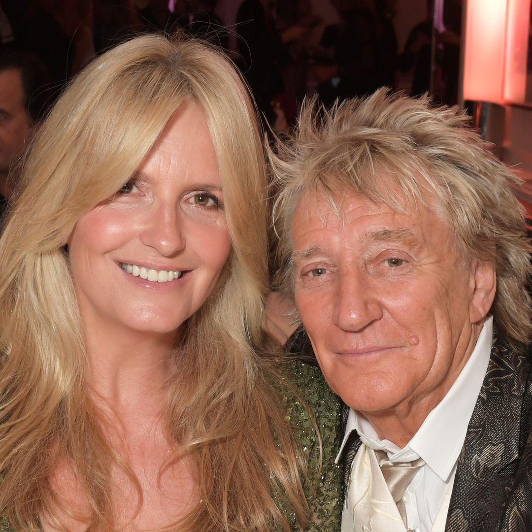 Penny Lancaster and Rod Stewart overjoyed in pictures with new baby 