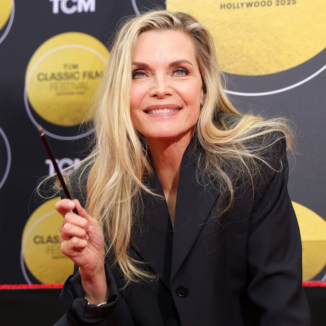 Michelle Pfeiffer, 66, packs on PDA with very famous husband for special honor