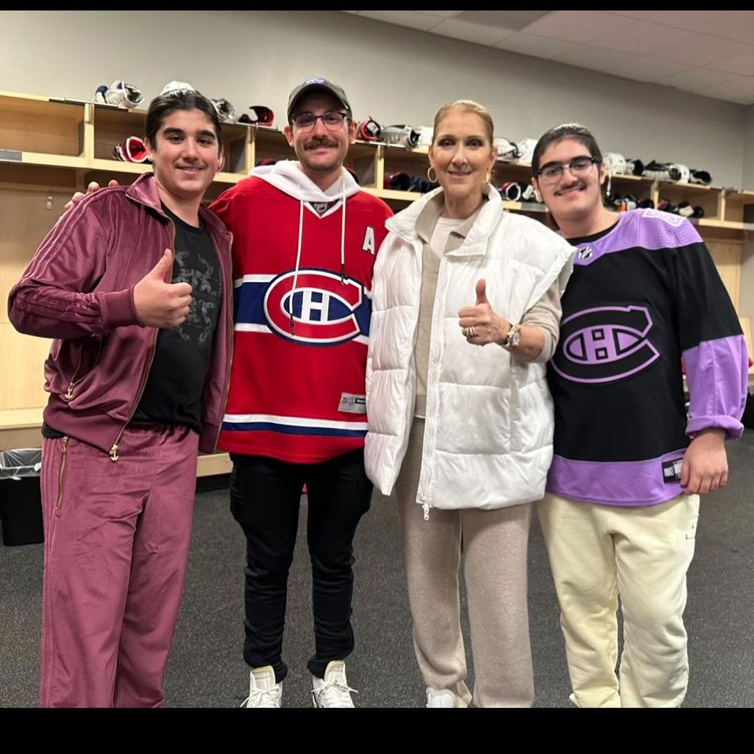 Celine Dion's home with her three sons undergoes extravagant holiday makeover
