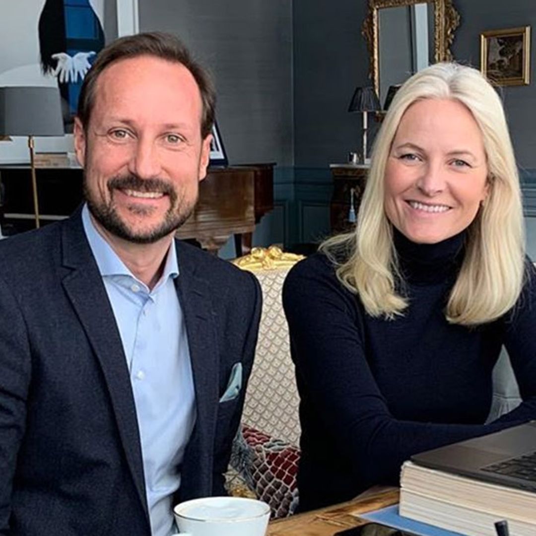 The Norwegian royals' home office is ultra-stylish: see photos
