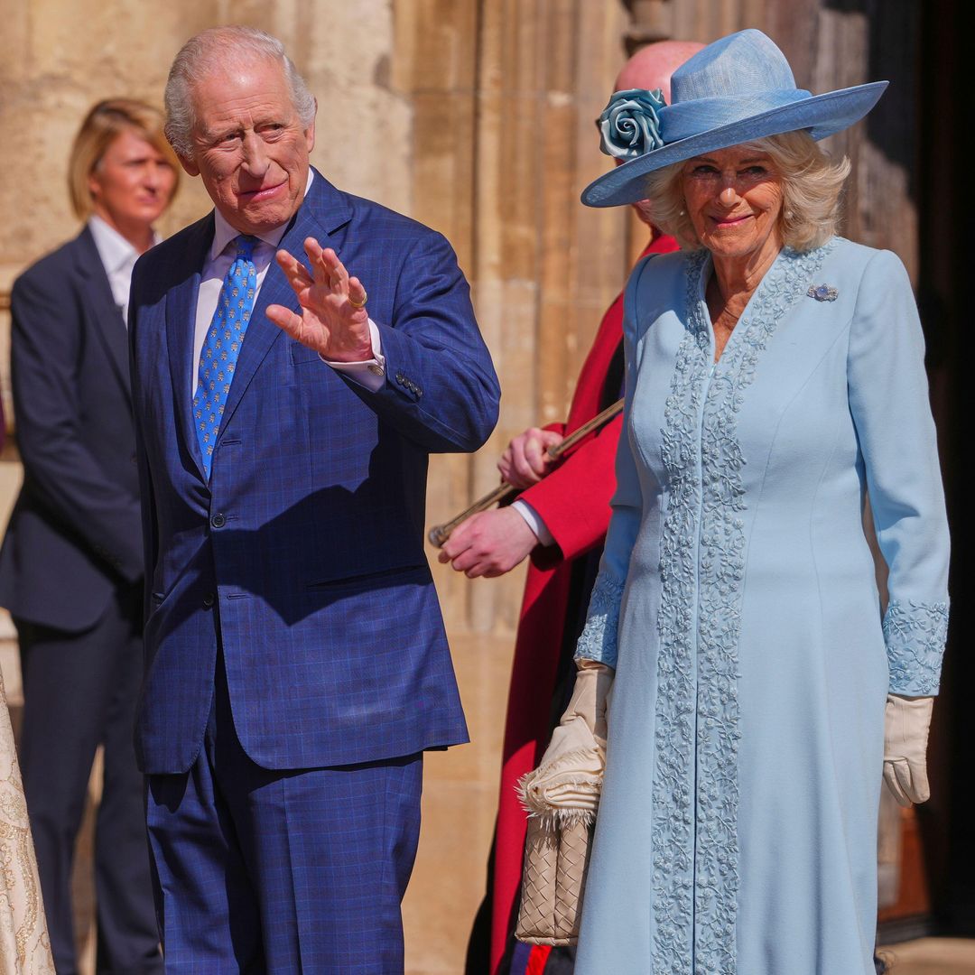 King Charles and Queen Camilla lead royals at Easter Sunday service 