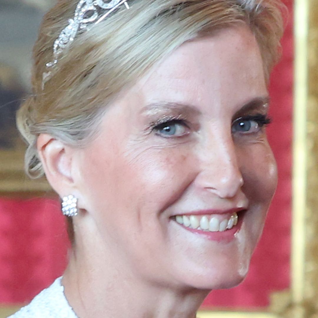 Duchess Sophie stuns in bridal sequins and highly 'personal' £1m tiara