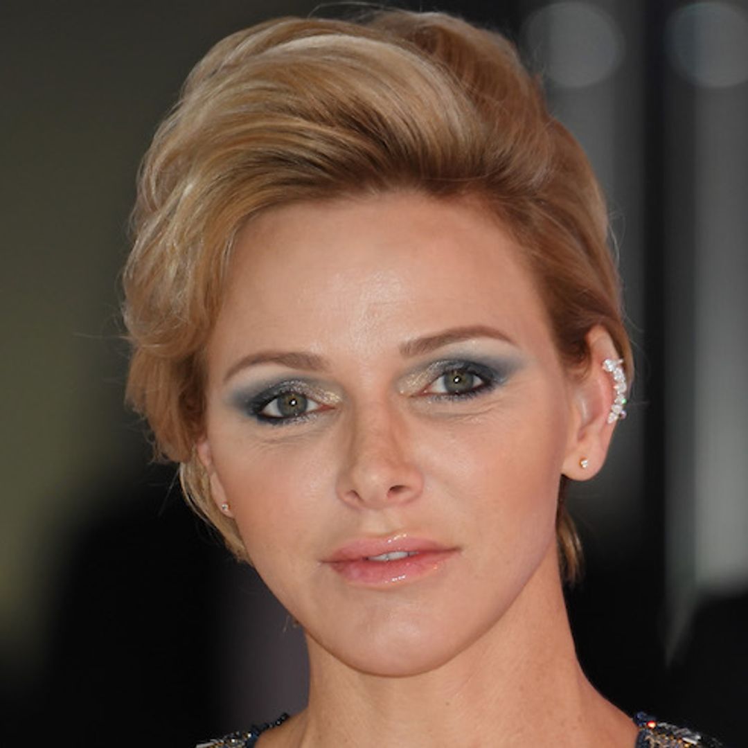 Princess Charlene of Monaco just stepped out in the most incredible Versace gown