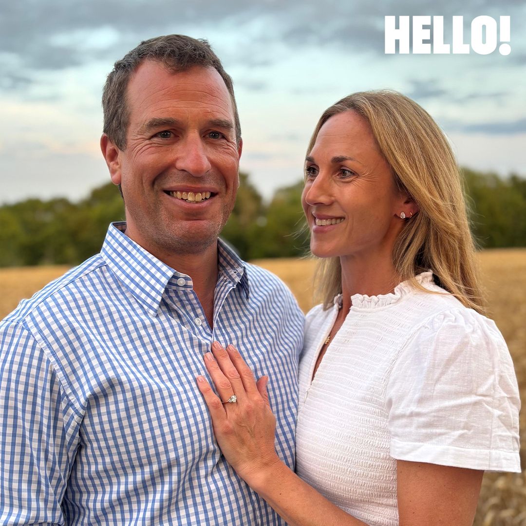 Peter Phillips and Harriet Sperling celebrate 'wonderful' engagement