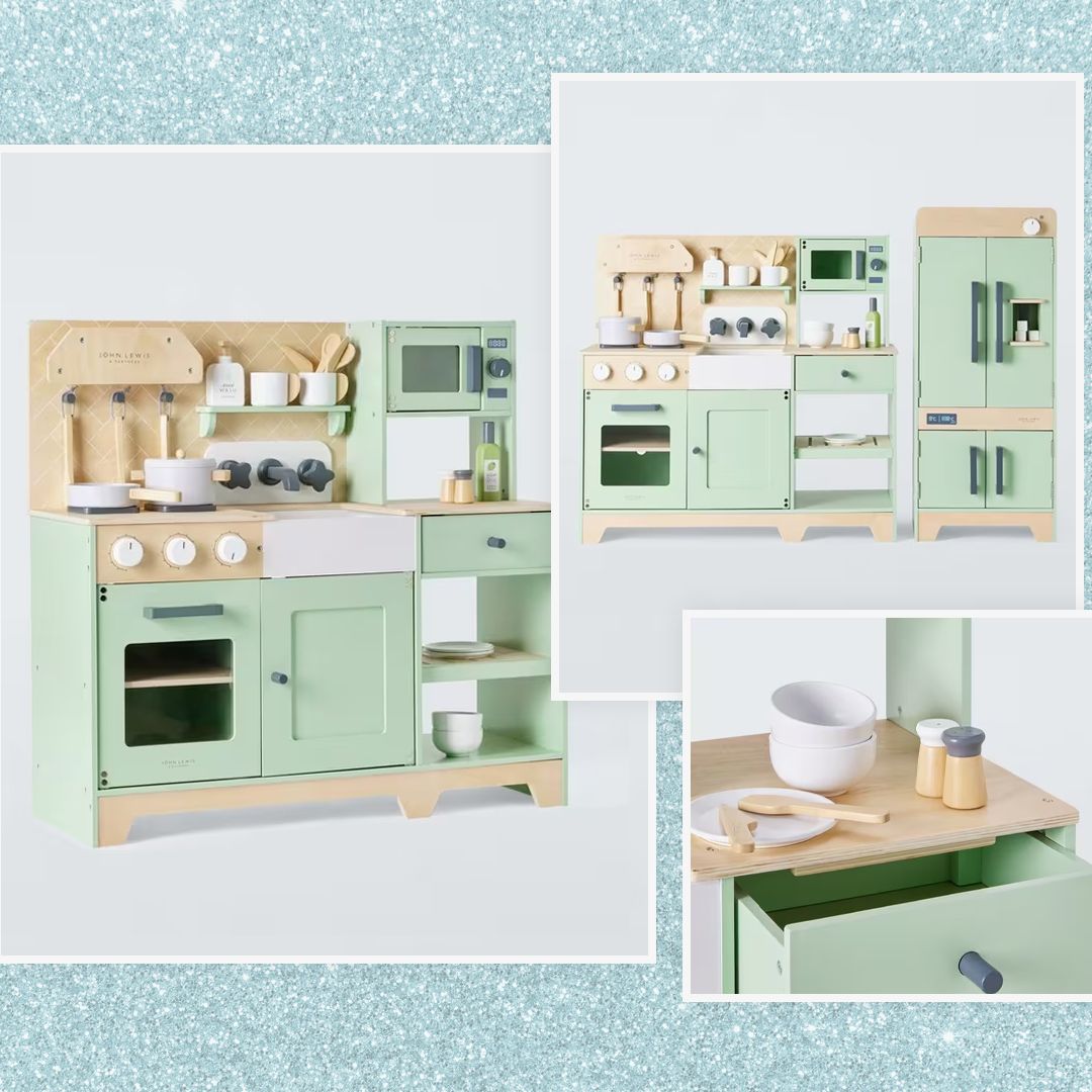 John Lewis' sold-out wooden kitchen playset is back and it's 20% off