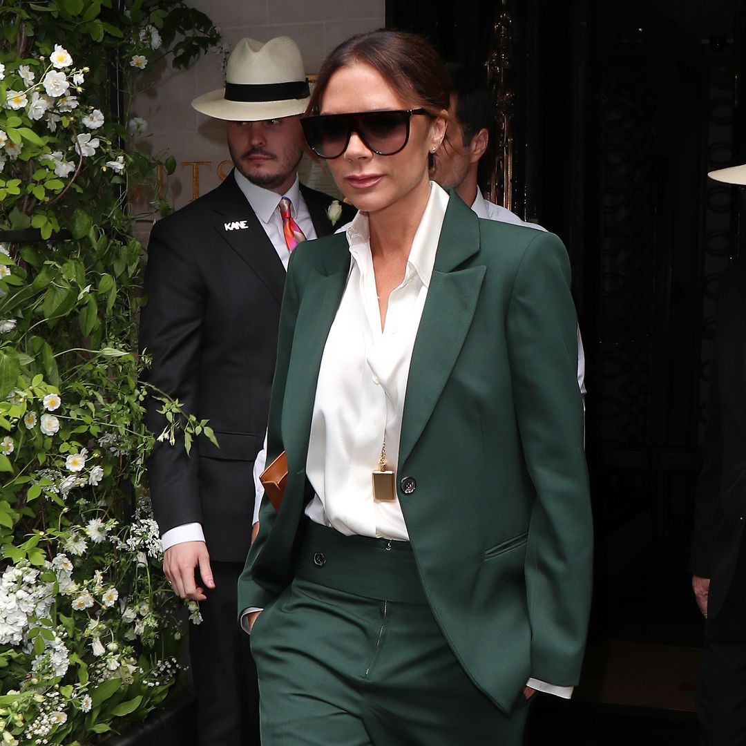 Victoria Beckham's special gold necklace has a hidden secret