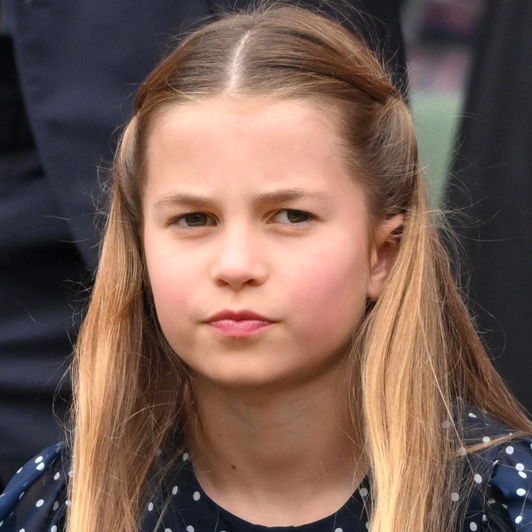 Princess Charlotte's denim skirt is a durable classic