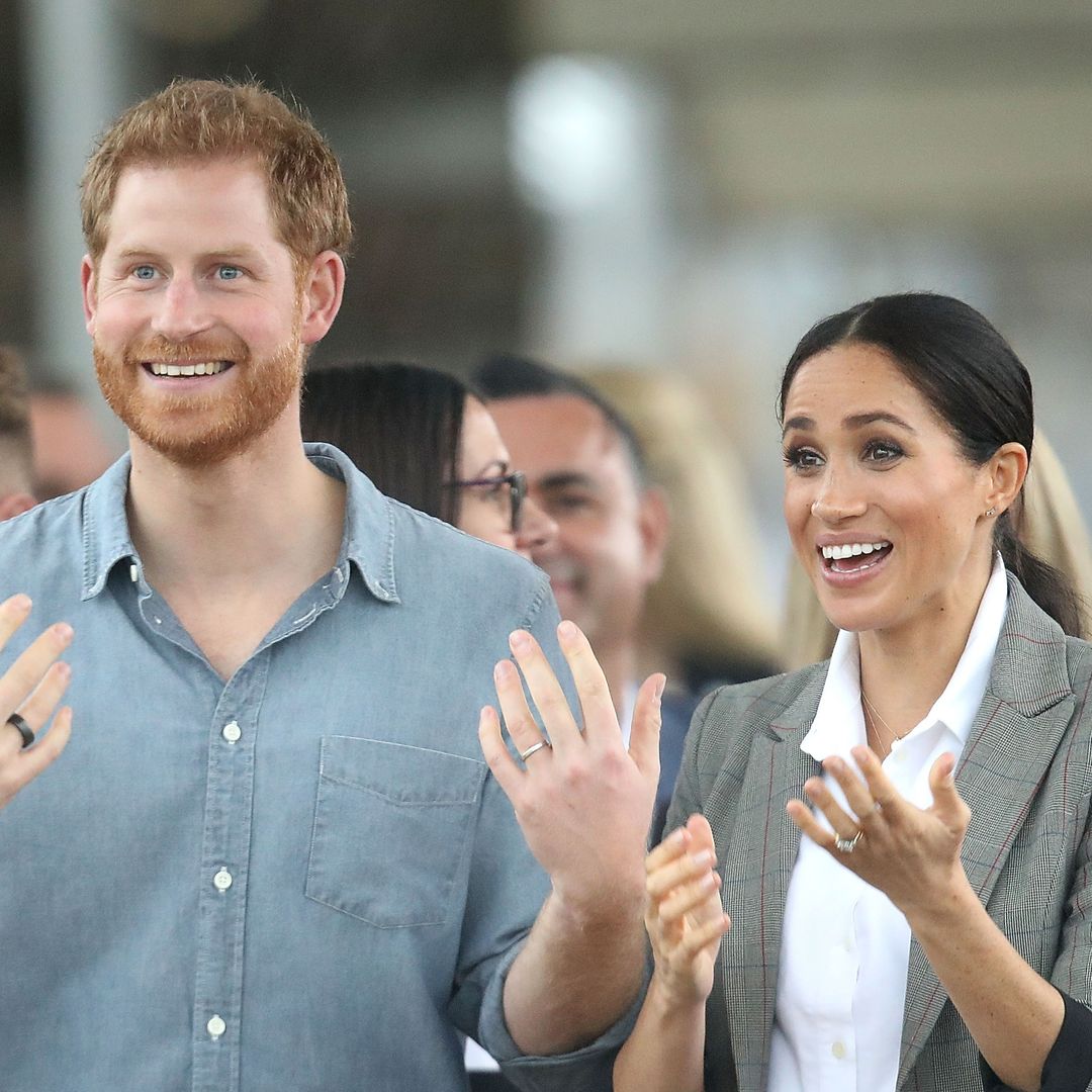 Prince Harry and Meghan Markle's home is a Roman palace from unseen angle