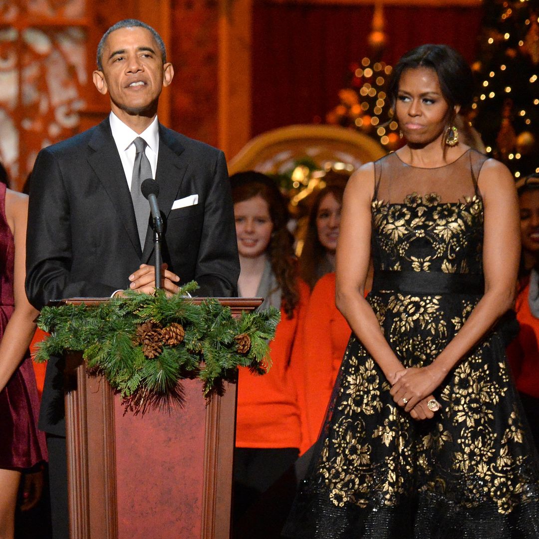 Michelle Obama announces exciting news as Barack steps out with daughters in LA