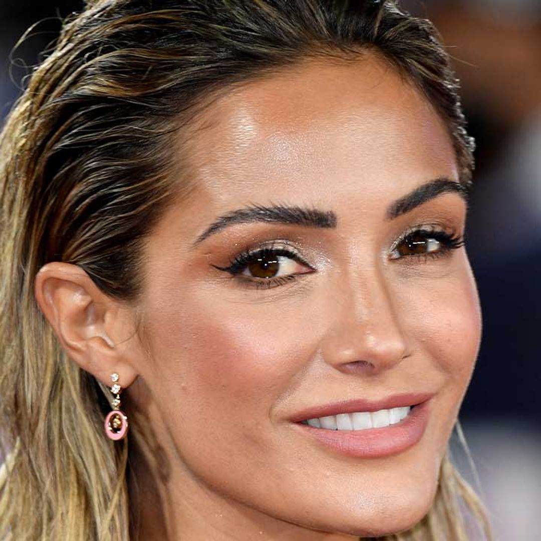 Frankie Bridge has found the perfect white drop waist summer dress - and it's just £29