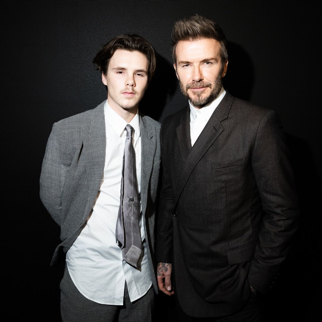 Cruz Beckham is the mirror image of dad David in 90s sleeveless knit
