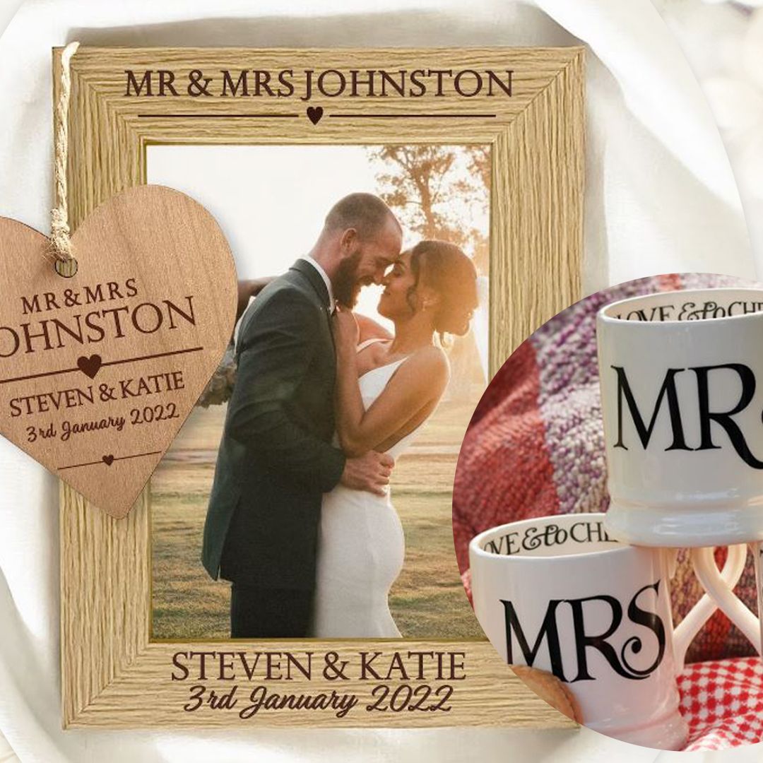 11 cheap wedding gifts under £50 to mark the happy occasion
