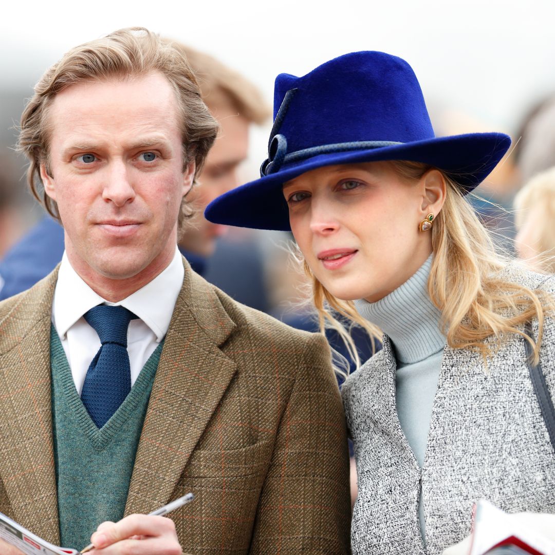 Lady Gabriella Kingston left 'deeply touched' following intimate service of celebration for late husband