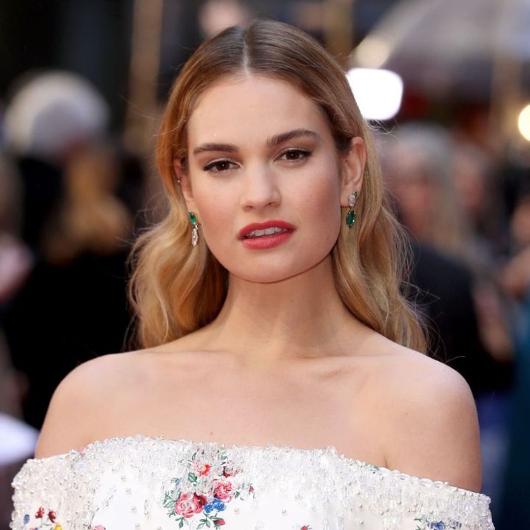 Lily James "can't live without" this cult-favourite face cream