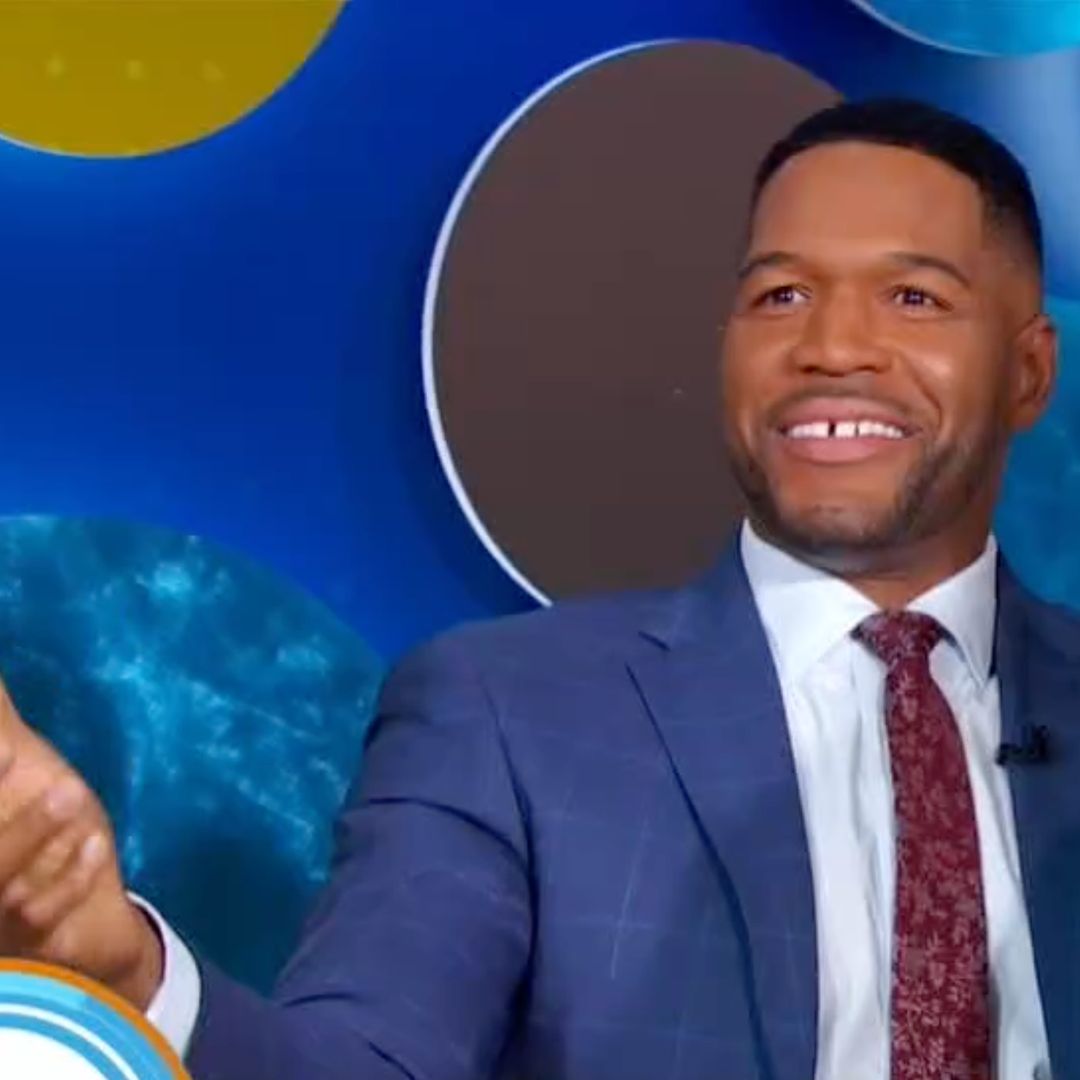 Michael Strahan throws his hands up as he's ignored on GMA while co-hosts receive surprise