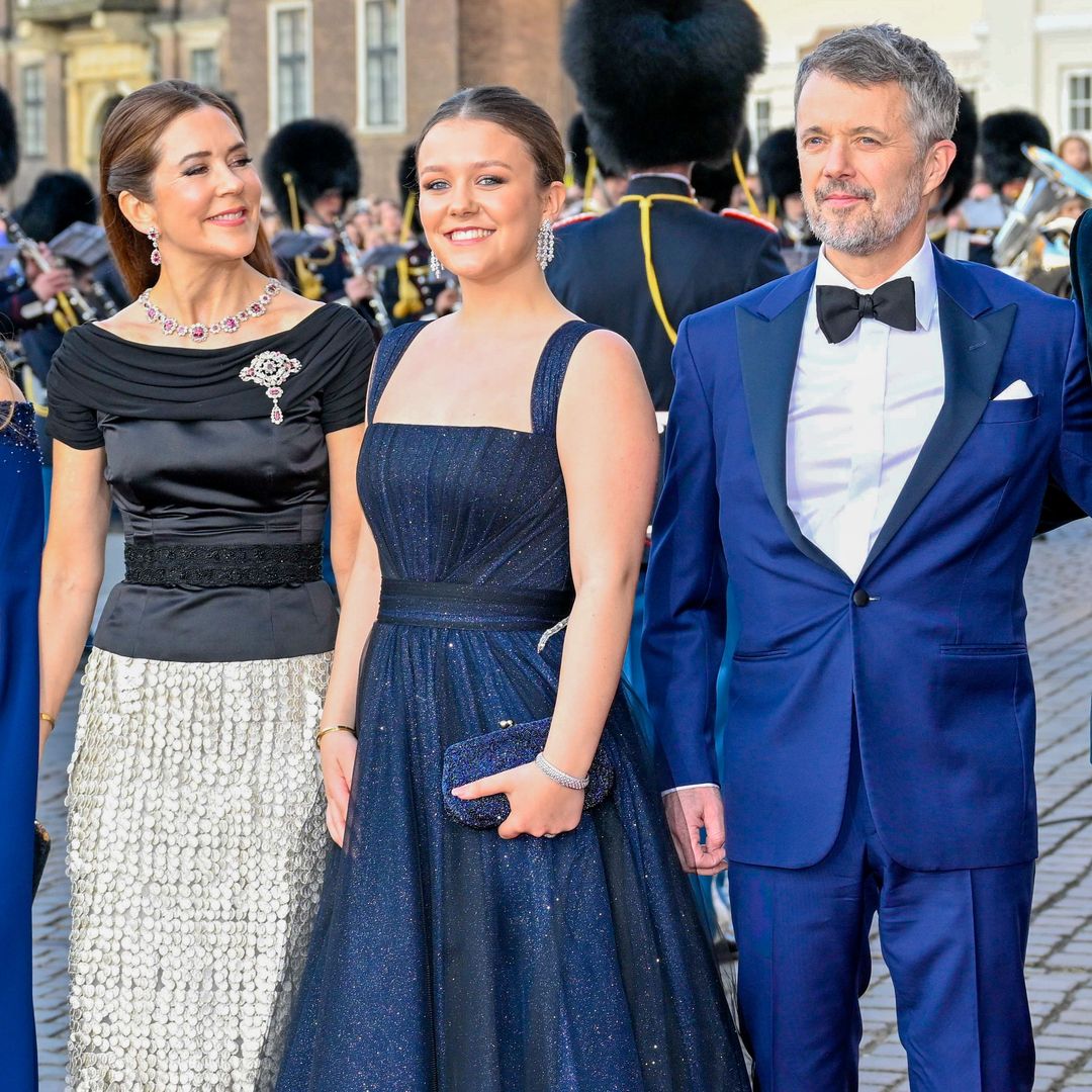 Princess Isabella is the belle of the ball at glitzy outing with Danish royals