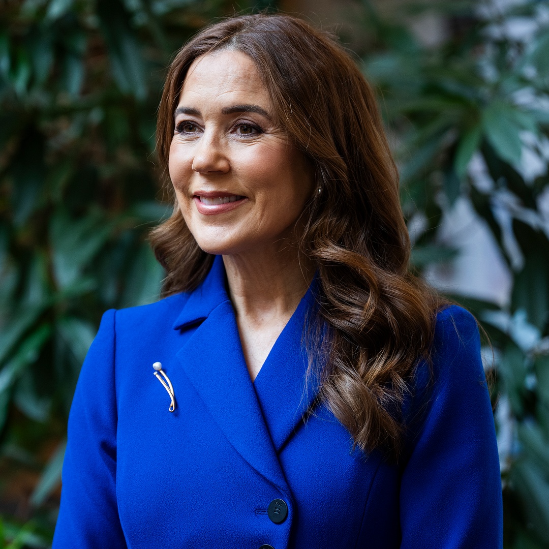 Queen Mary is a 'breath of fresh air' in waist-cinching jumpsuit and it-girl Bottega bag