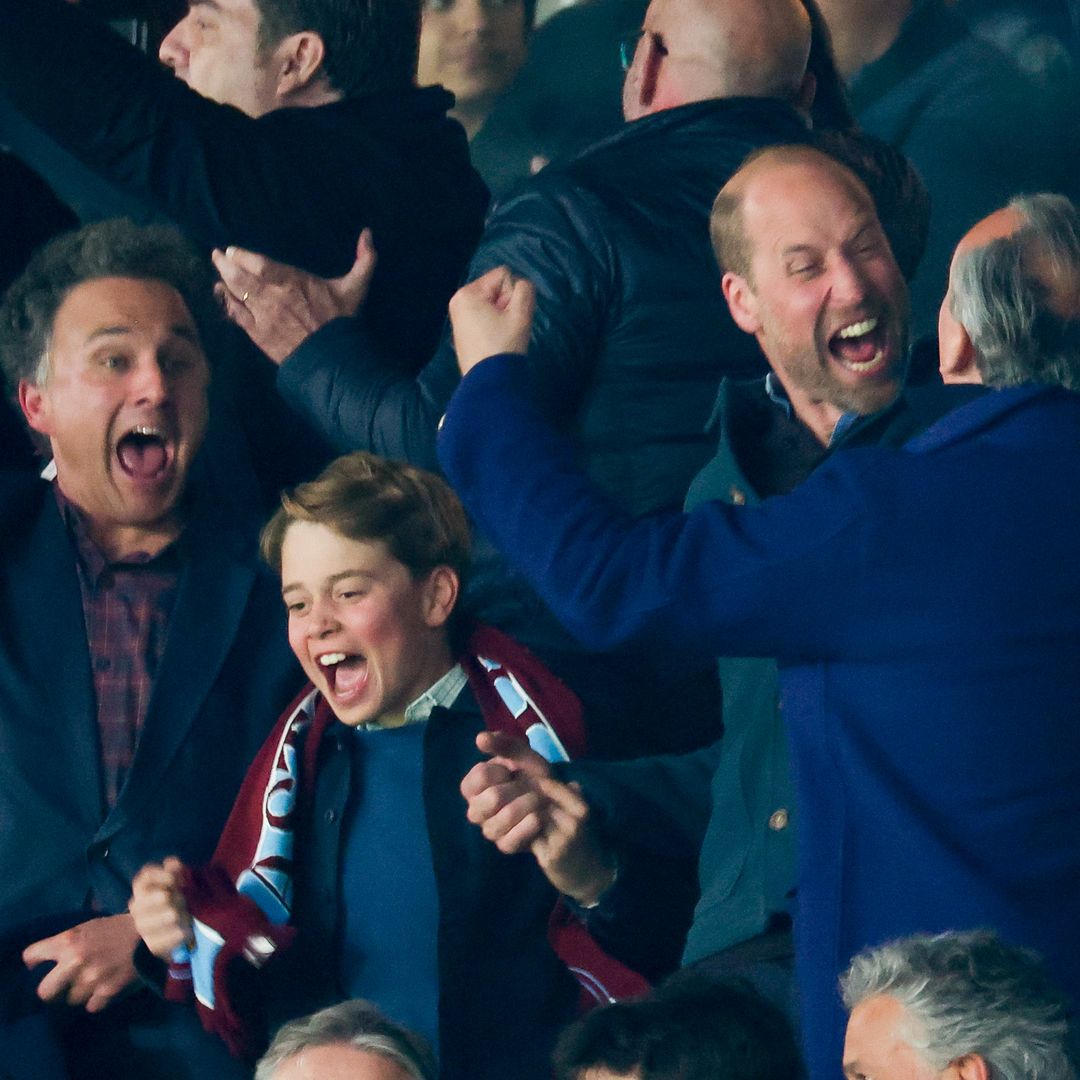 Prince George goes through all the emotions with Prince William