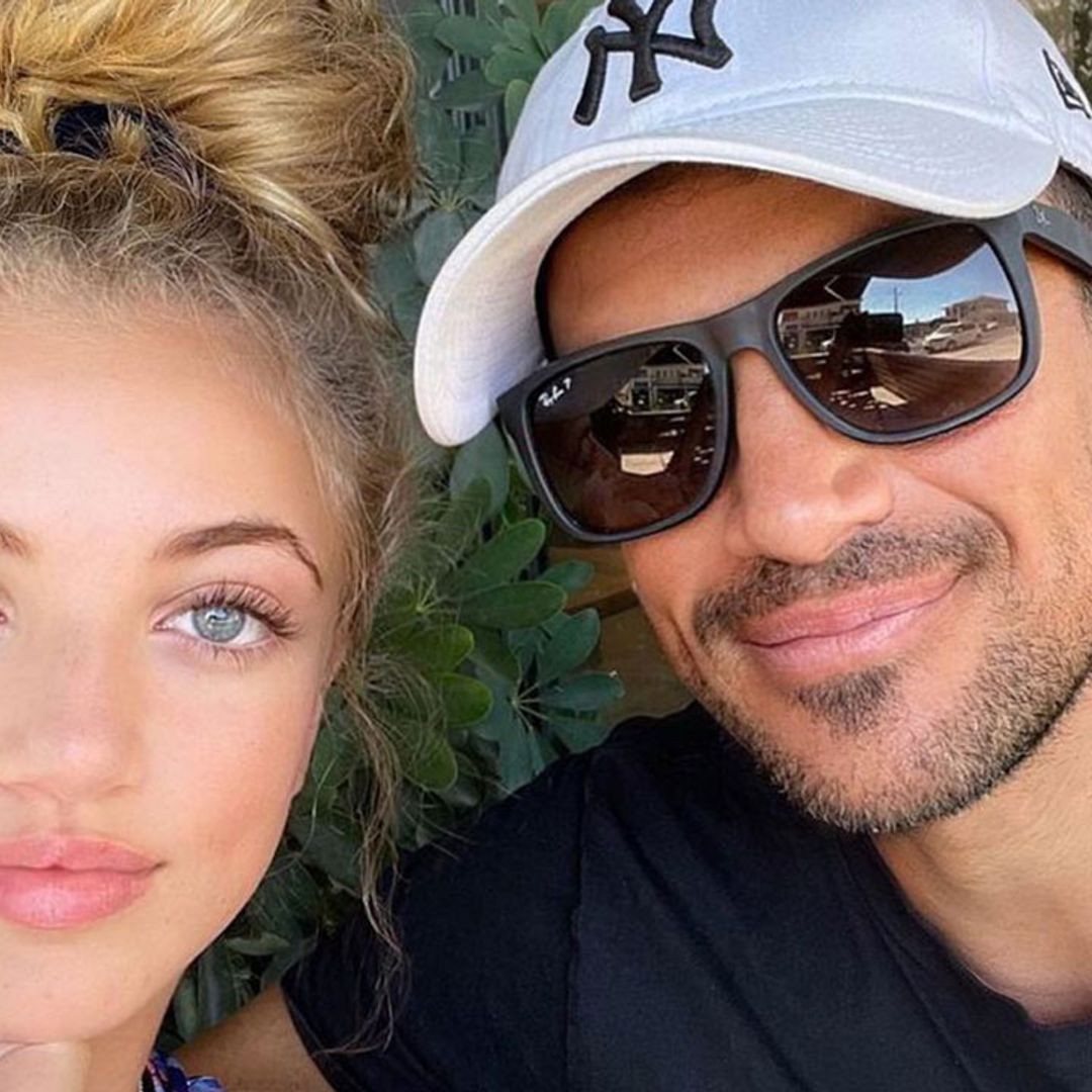 Peter Andre reacts to Princess' GCSE results following retake admission